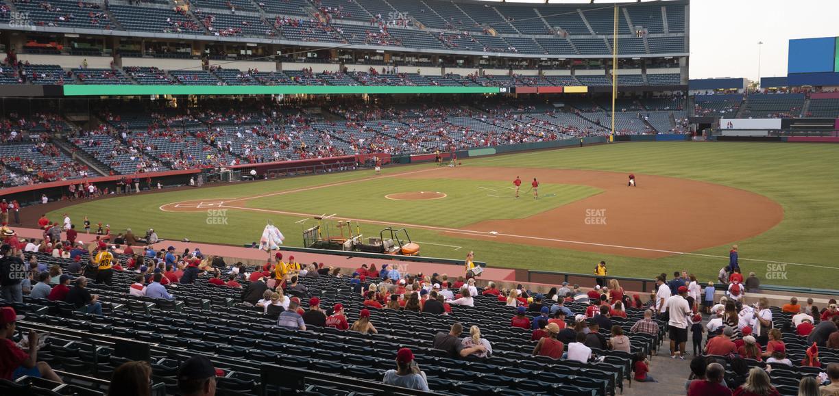 Angel Stadium - Section 225 Seat View