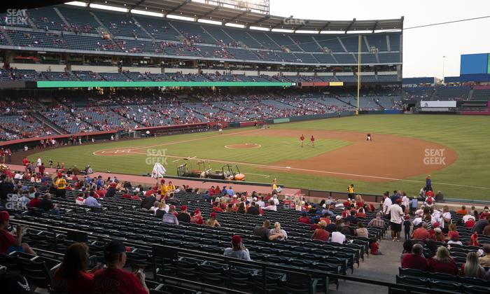 Angel Stadium - Section 225 Seat View