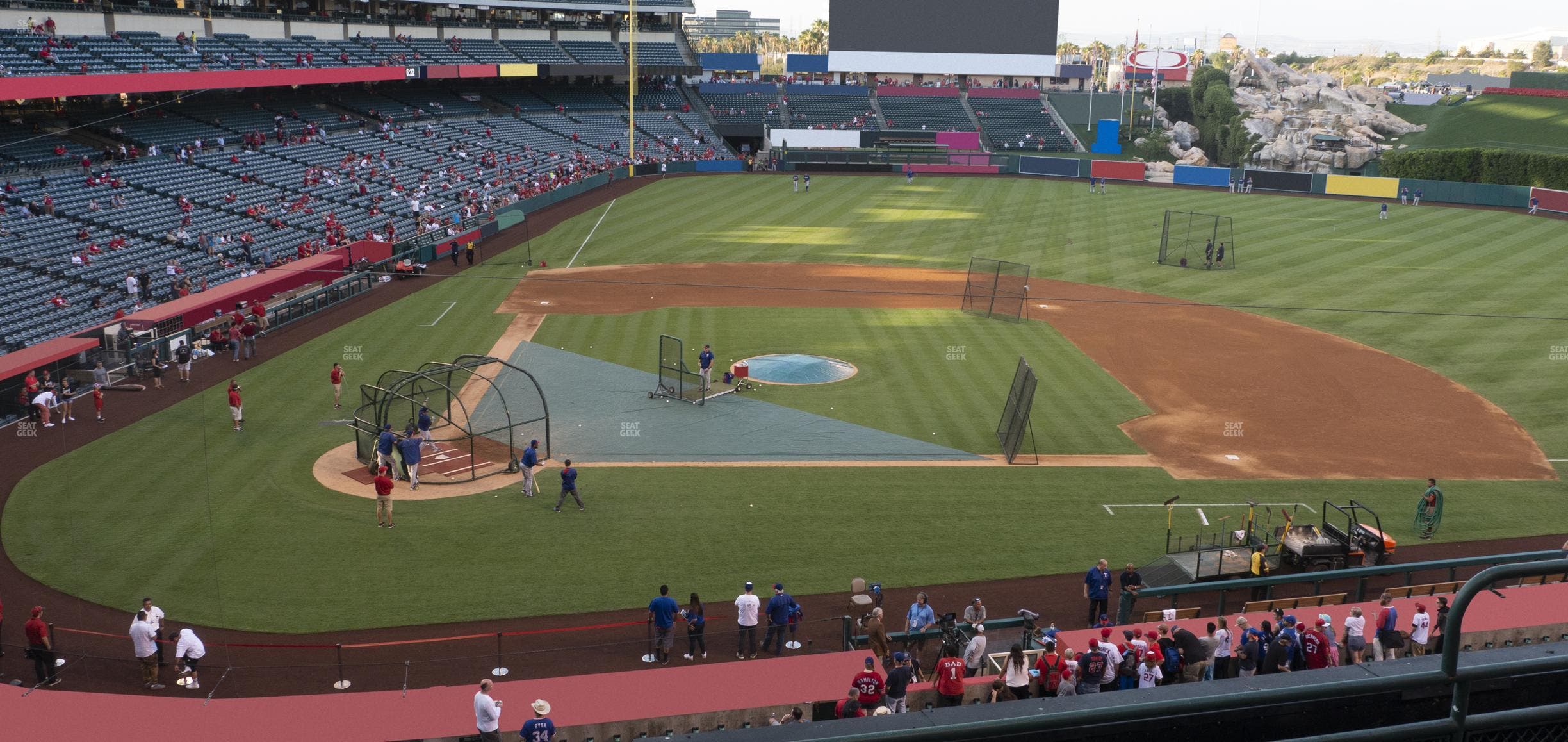 Angel Stadium - Section 332 Seat View