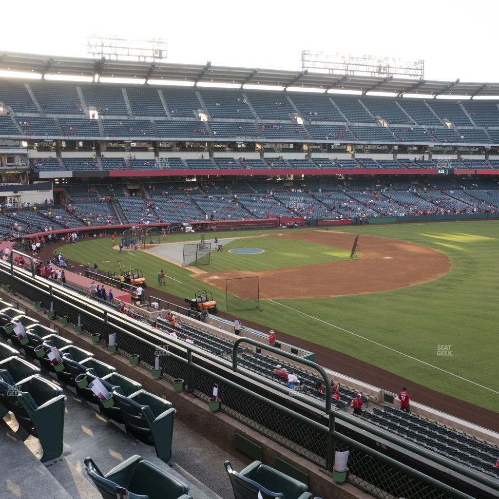 Angel Stadium - Section 343 Seat View
