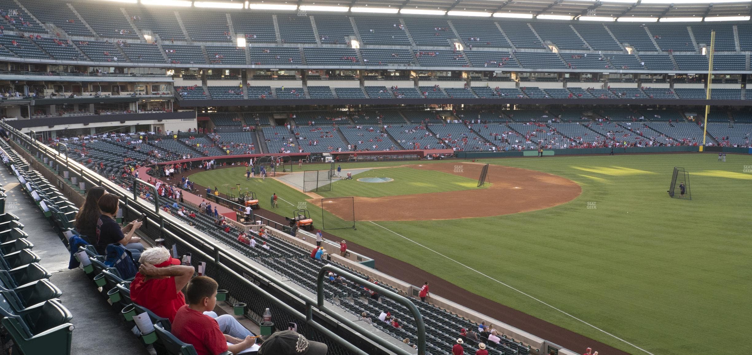 Angel Stadium - Section 345 Seat View
