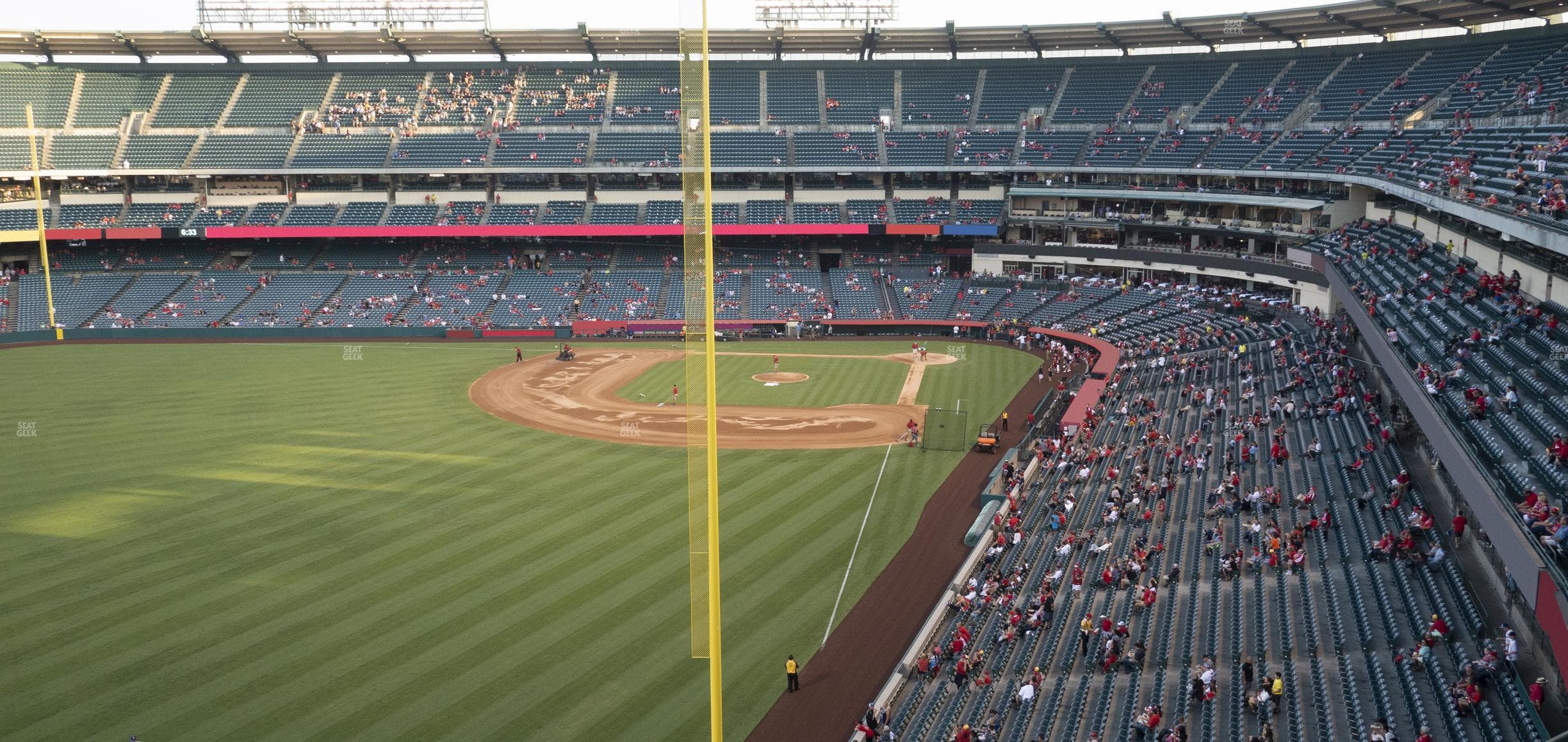 Angel Stadium - Section 402 Seat View