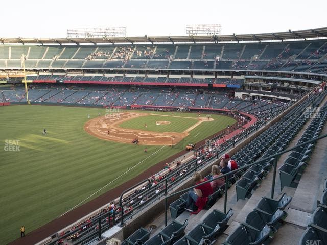 Angel Stadium - Section 406 Seat View