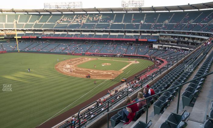 Angel Stadium - Section 406 Seat View