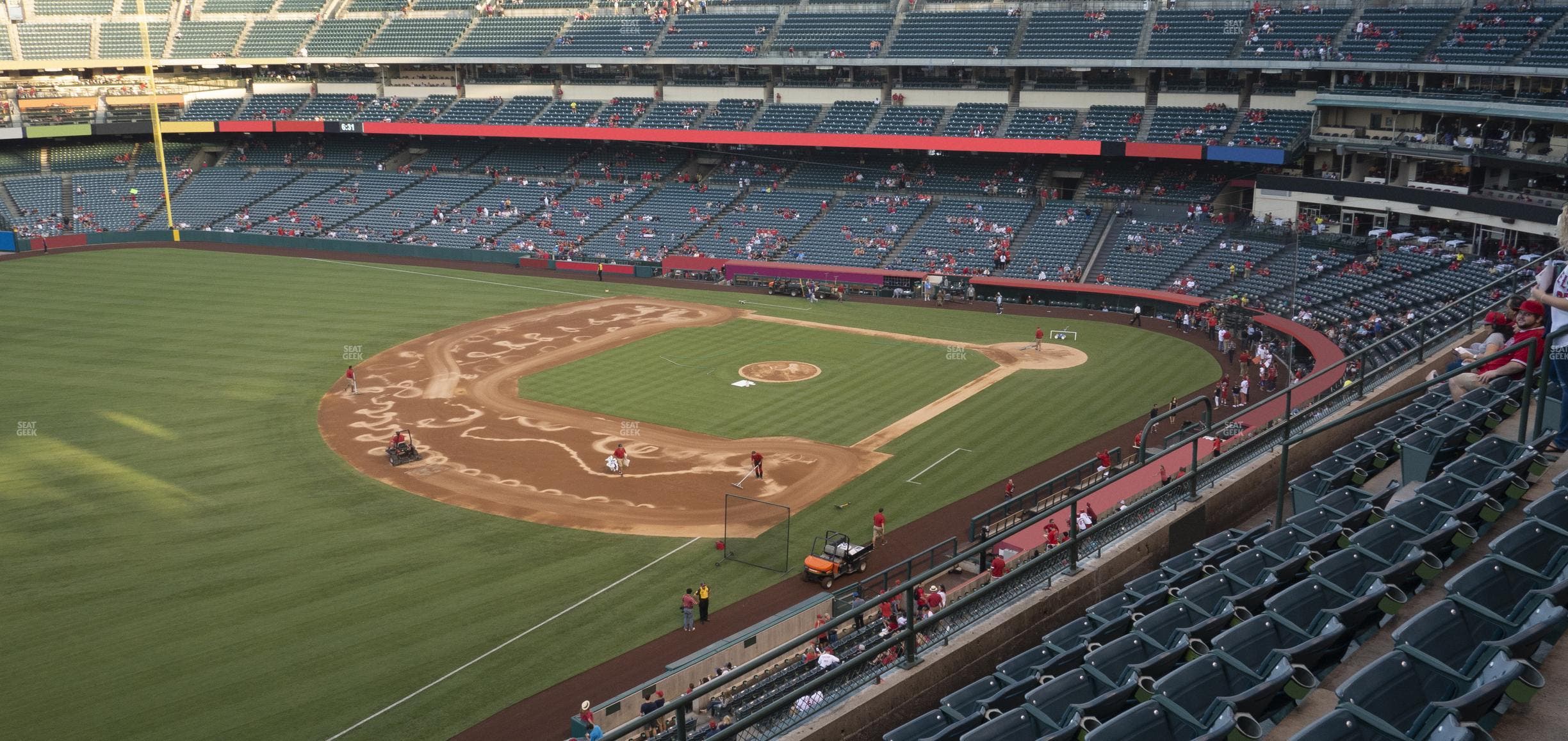 Angel Stadium - Section 408 Seat View