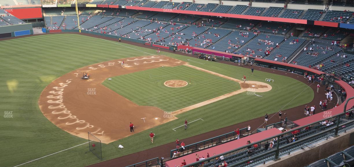 Angel Stadium - Section 410 Seat View