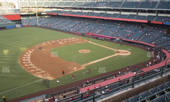 Angel Stadium - Section 410 Seat View