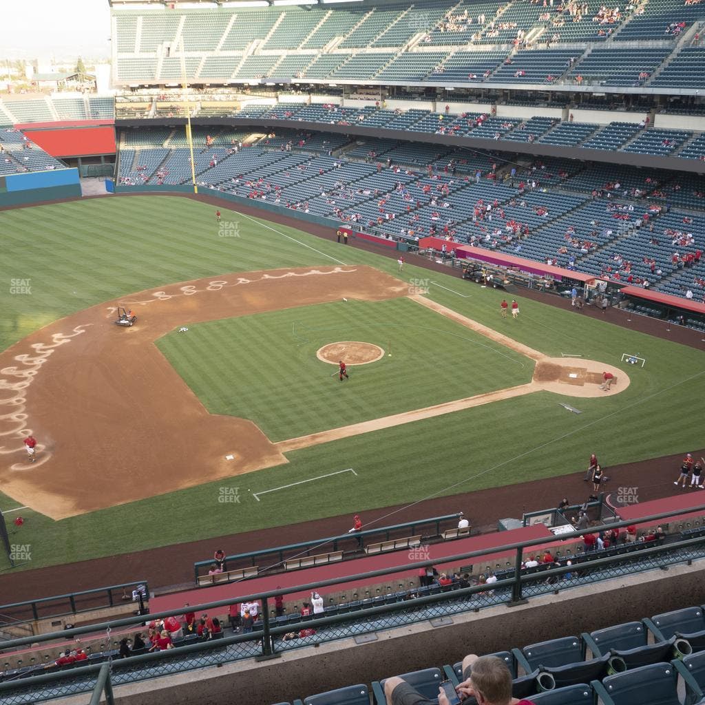 Angel Stadium - Section 411 Seat View