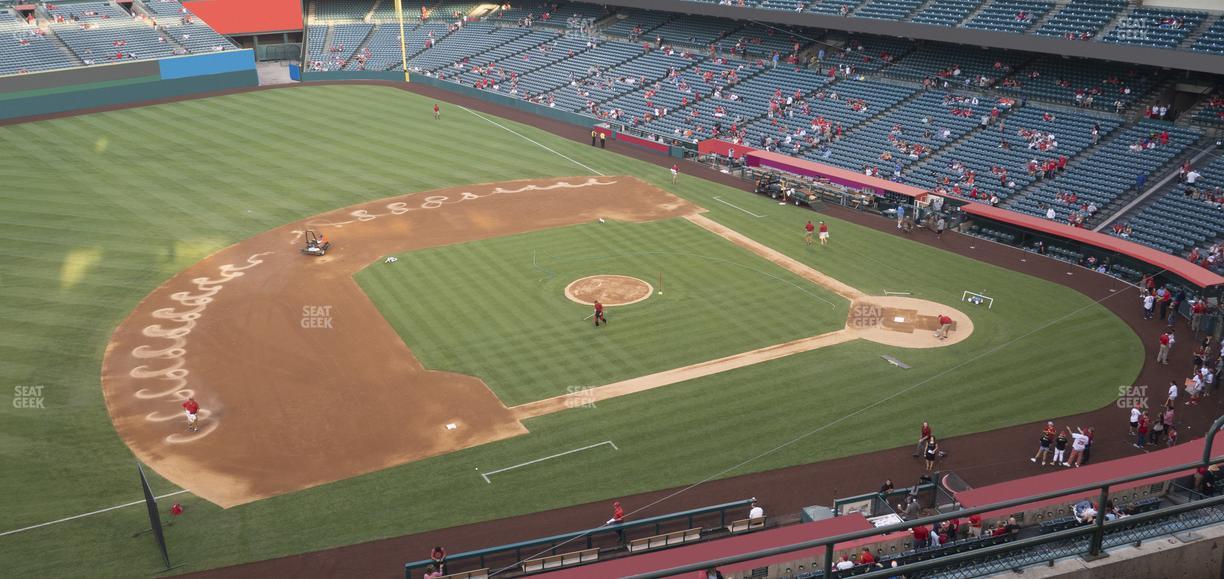 Angel Stadium - Section 411 Seat View