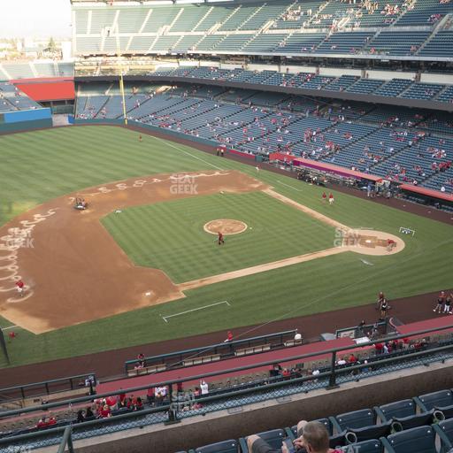 Angel Stadium - Section 411 Seat View