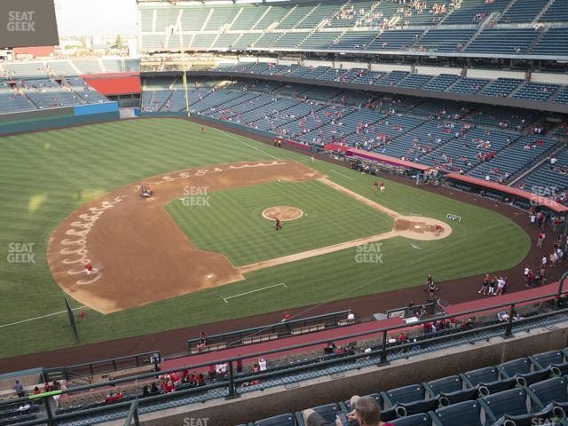 Angel Stadium - Section 411 Seat View