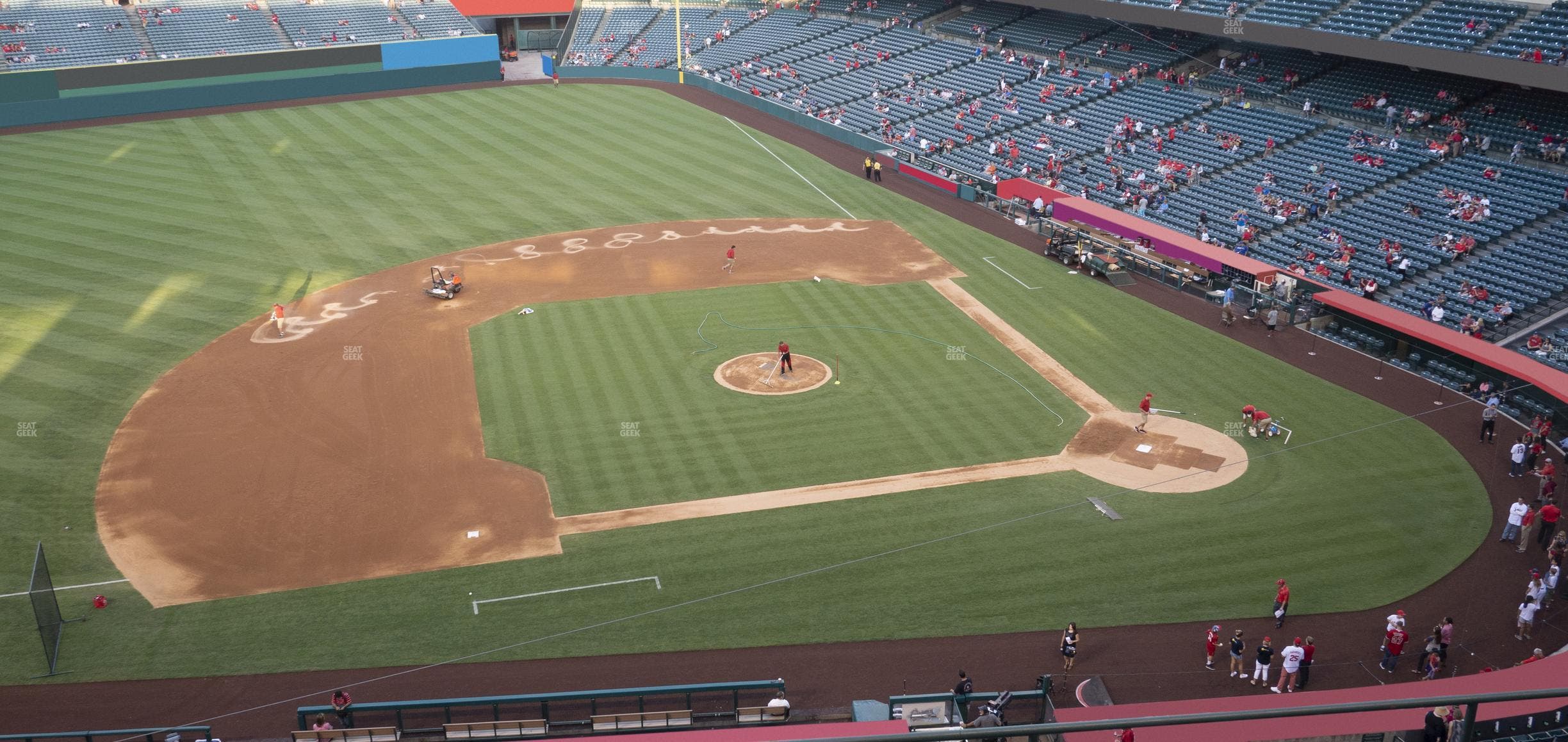 Angel Stadium - Section 412 Seat View