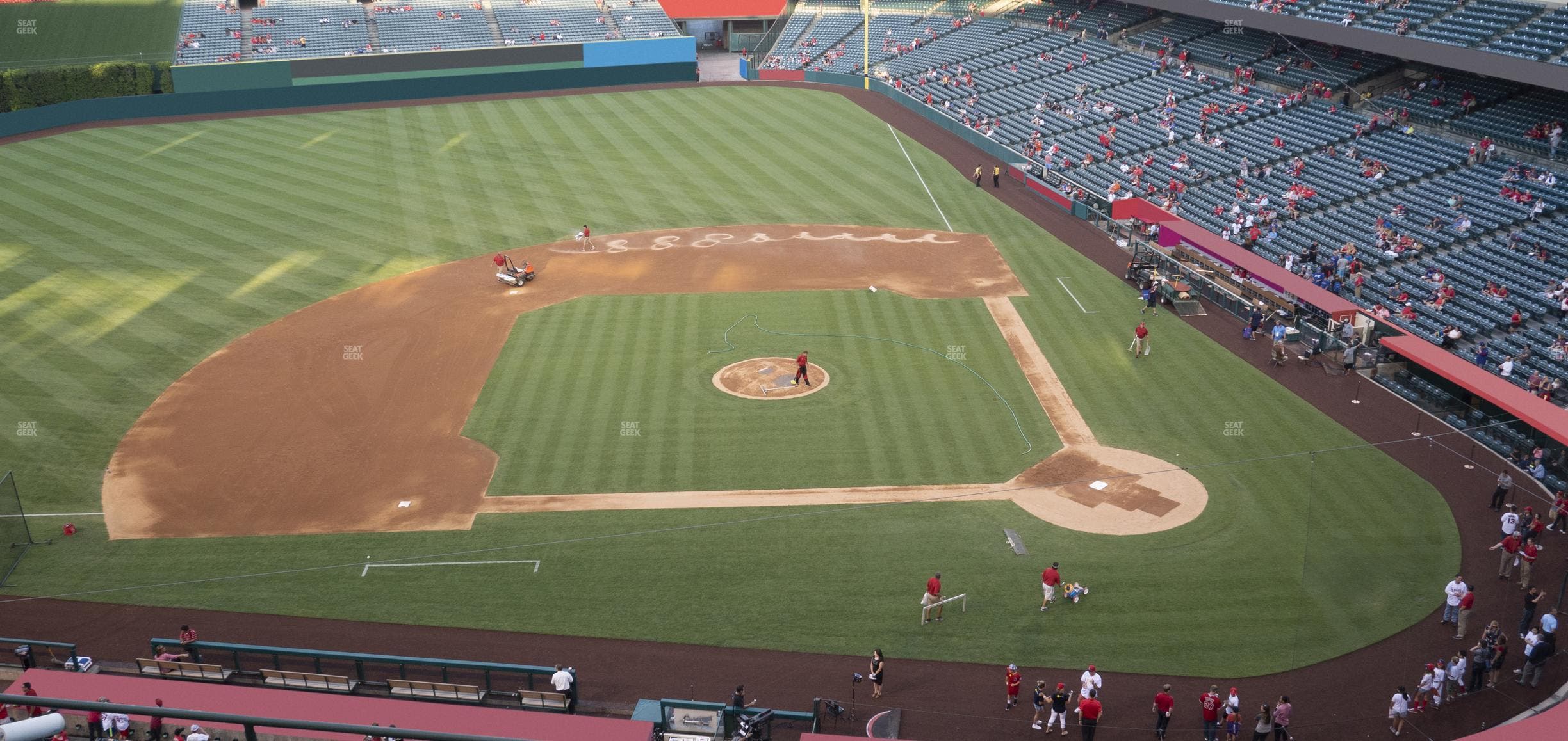 Angel Stadium - Section 413 Seat View
