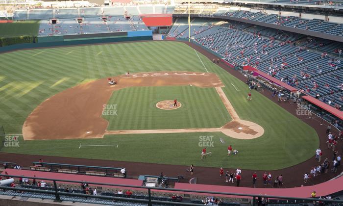 Angel Stadium - Section 413 Seat View