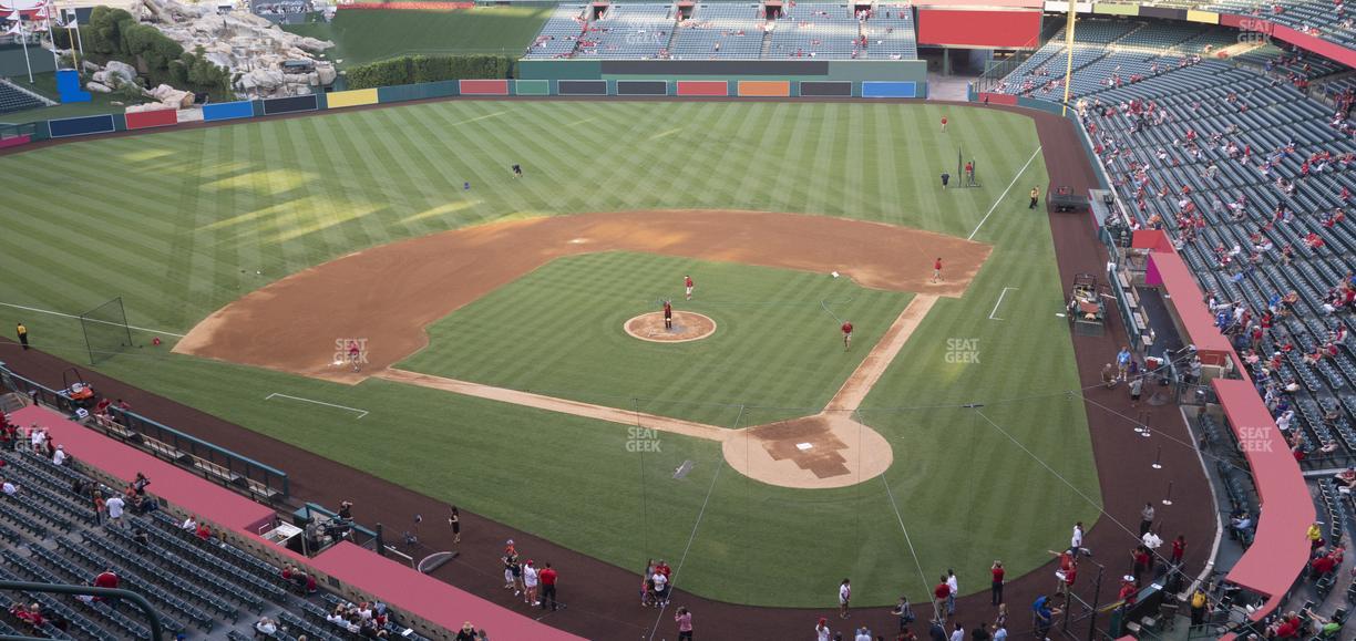 Angel Stadium - Section 416 Seat View