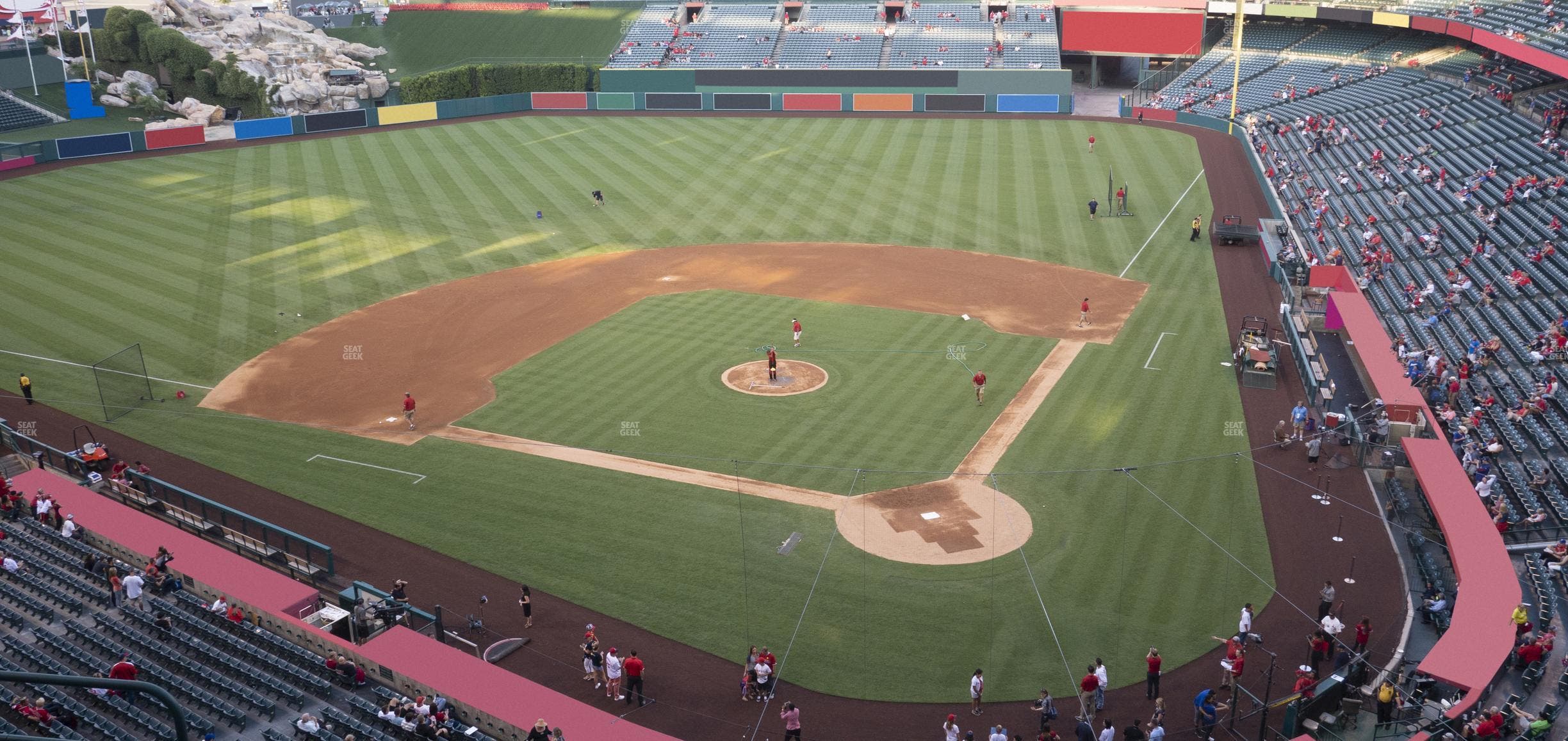 Angel Stadium - Section 416 Seat View