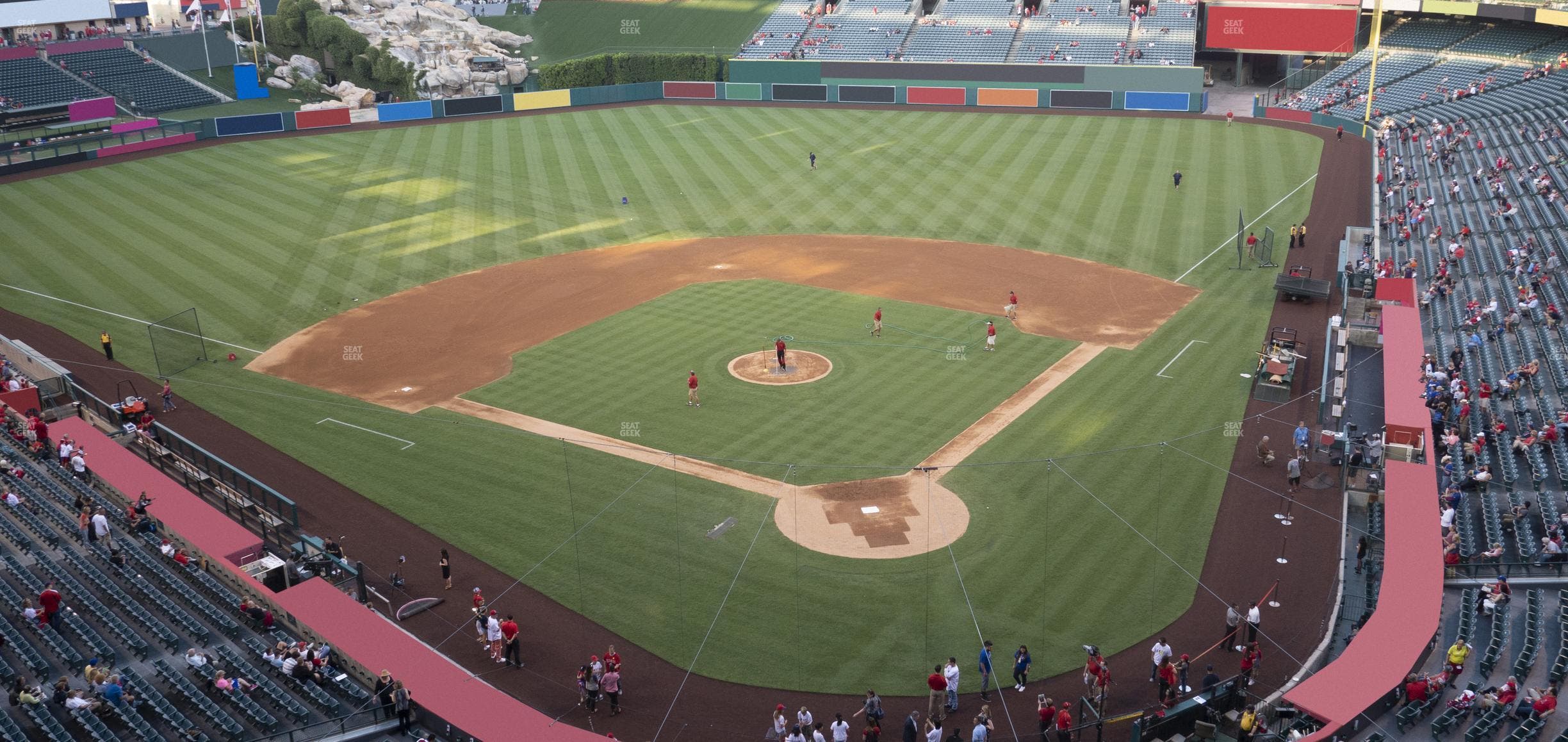 Angel Stadium - Section 417 Seat View