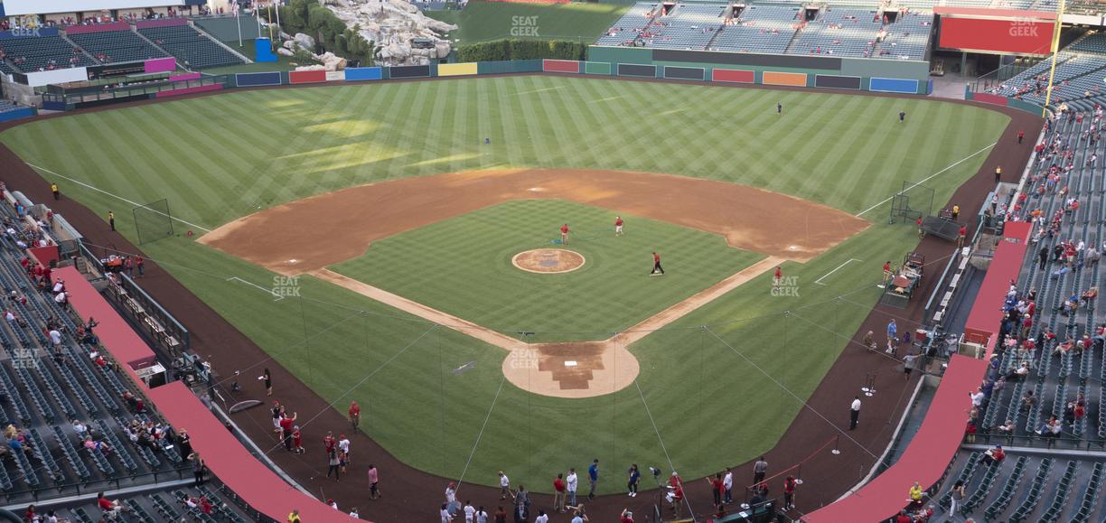 Angel Stadium - Section 418 Seat View