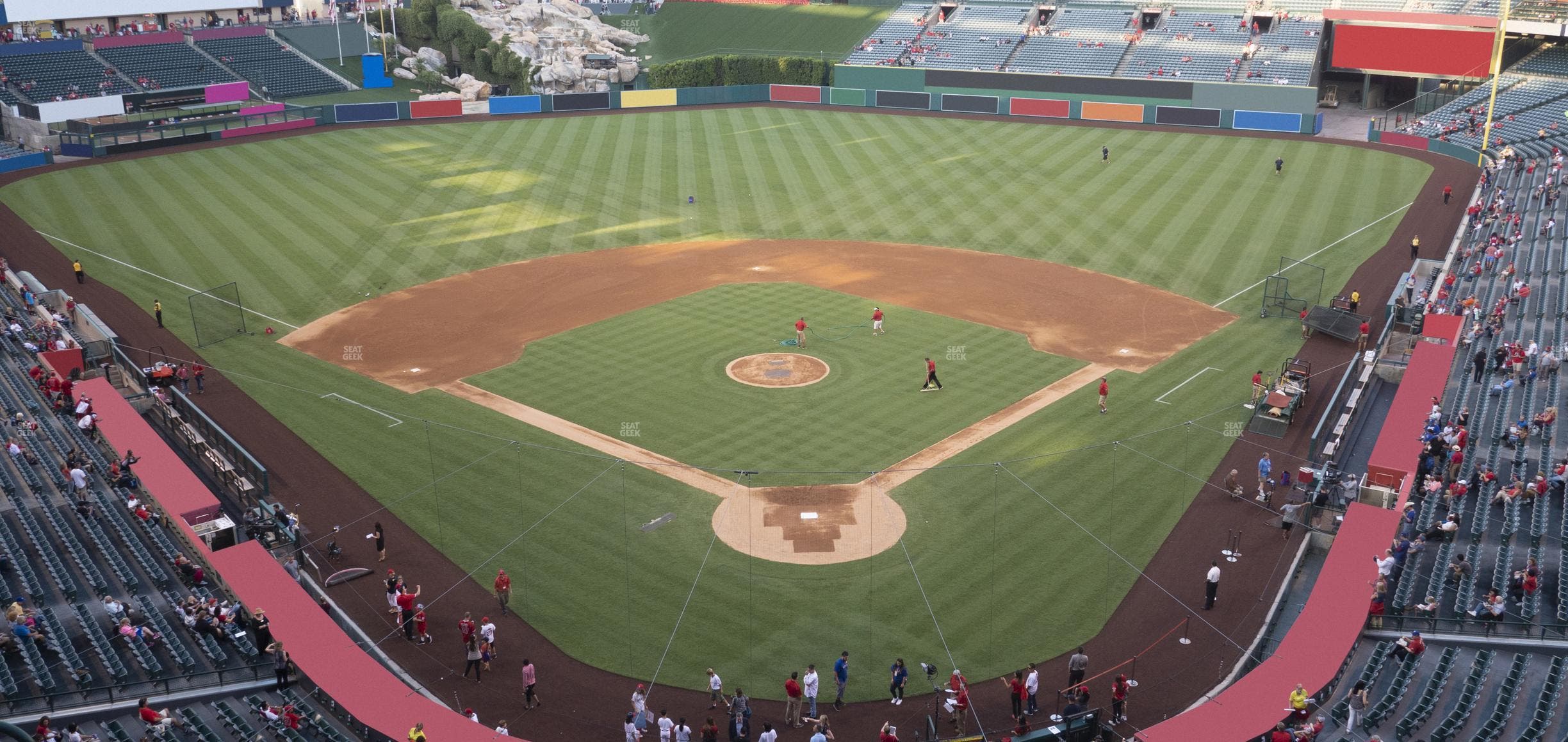 Angel Stadium - Section 418 Seat View