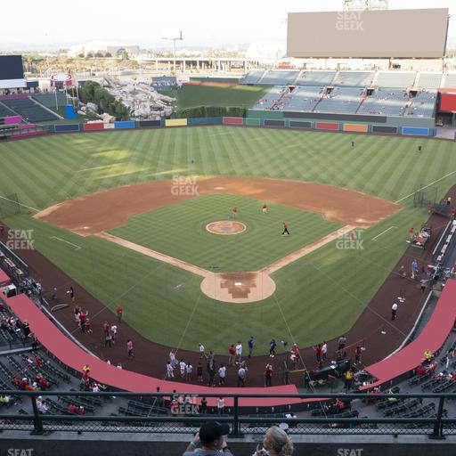 Angel Stadium - Section 418 Seat View