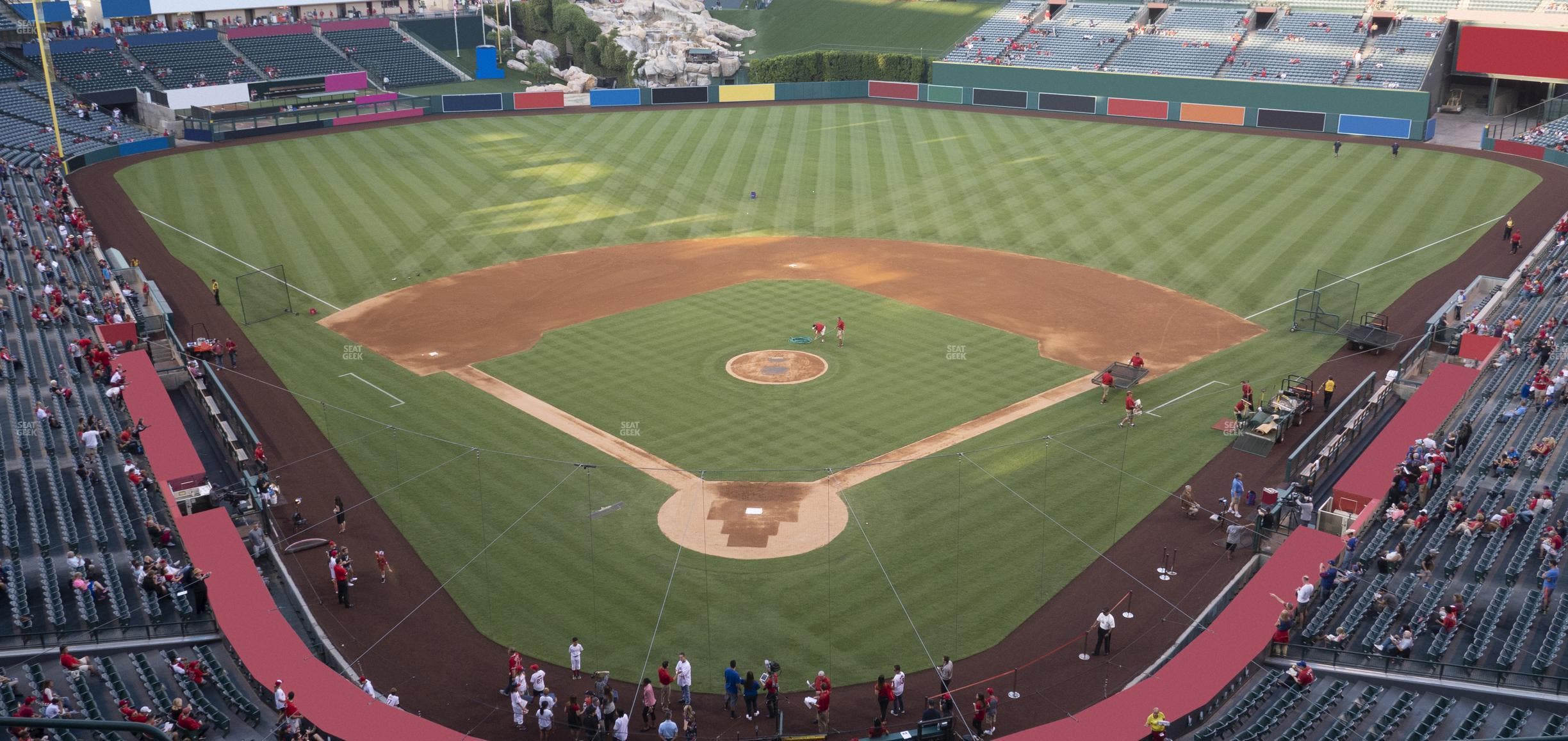 Angel Stadium - Section 419 Seat View