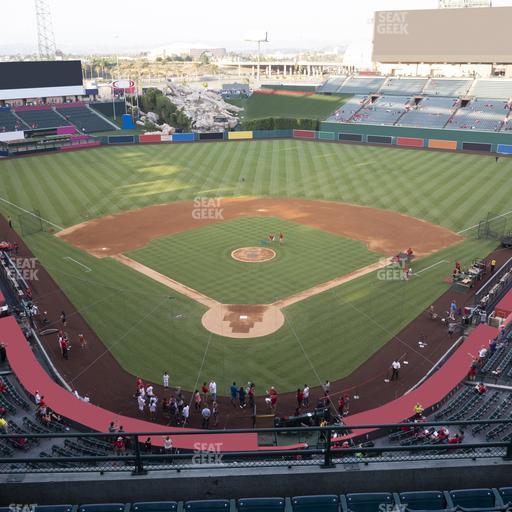 Angel Stadium - Section 419 Seat View