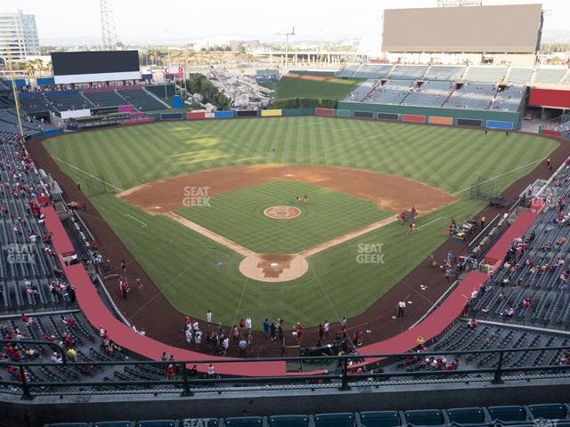 Angel Stadium - Section 419 Seat View