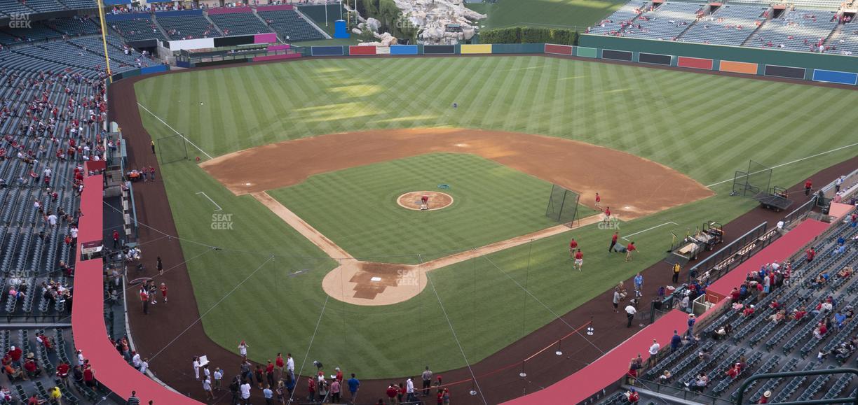 Angel Stadium - Section 420 Seat View