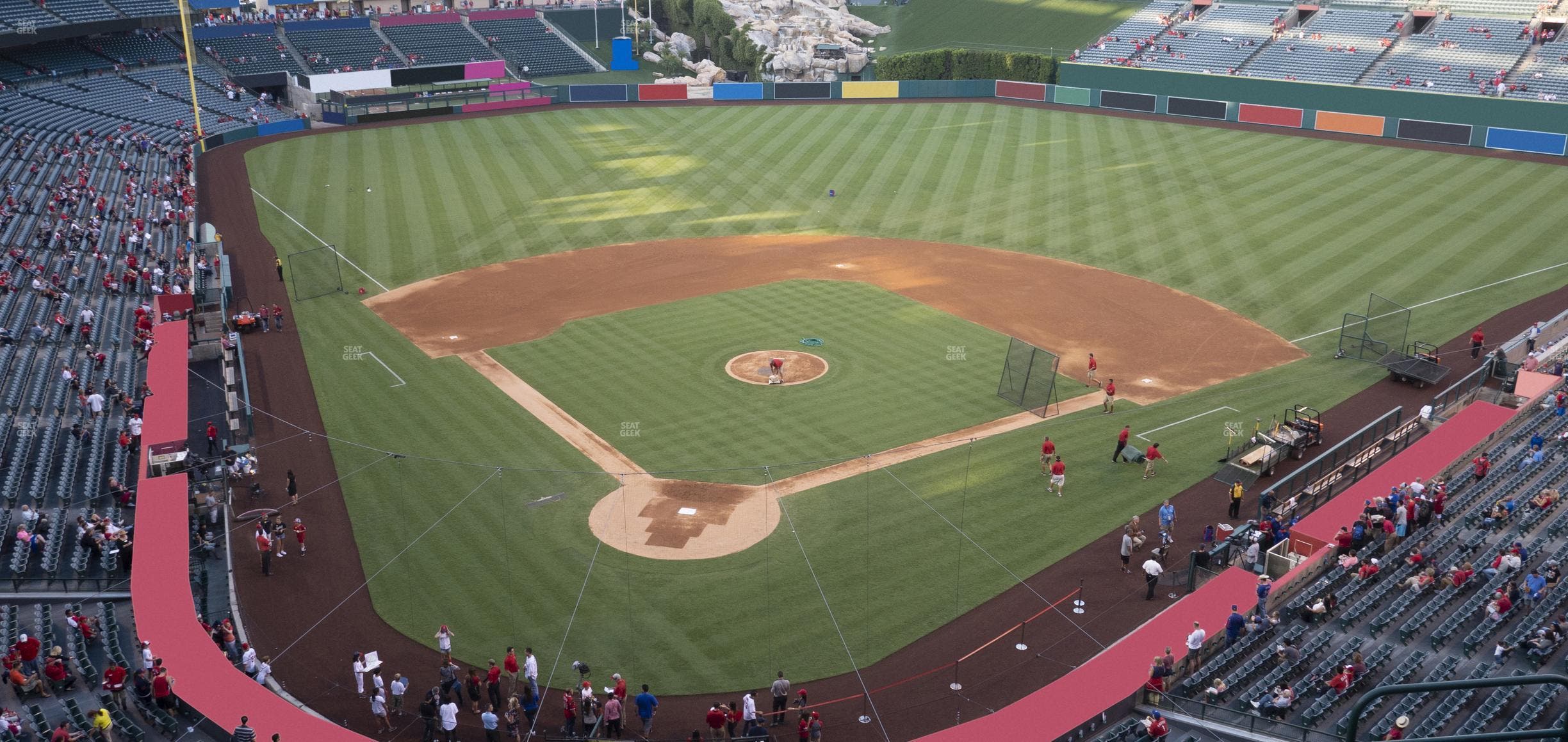 Angel Stadium - Section 420 Seat View
