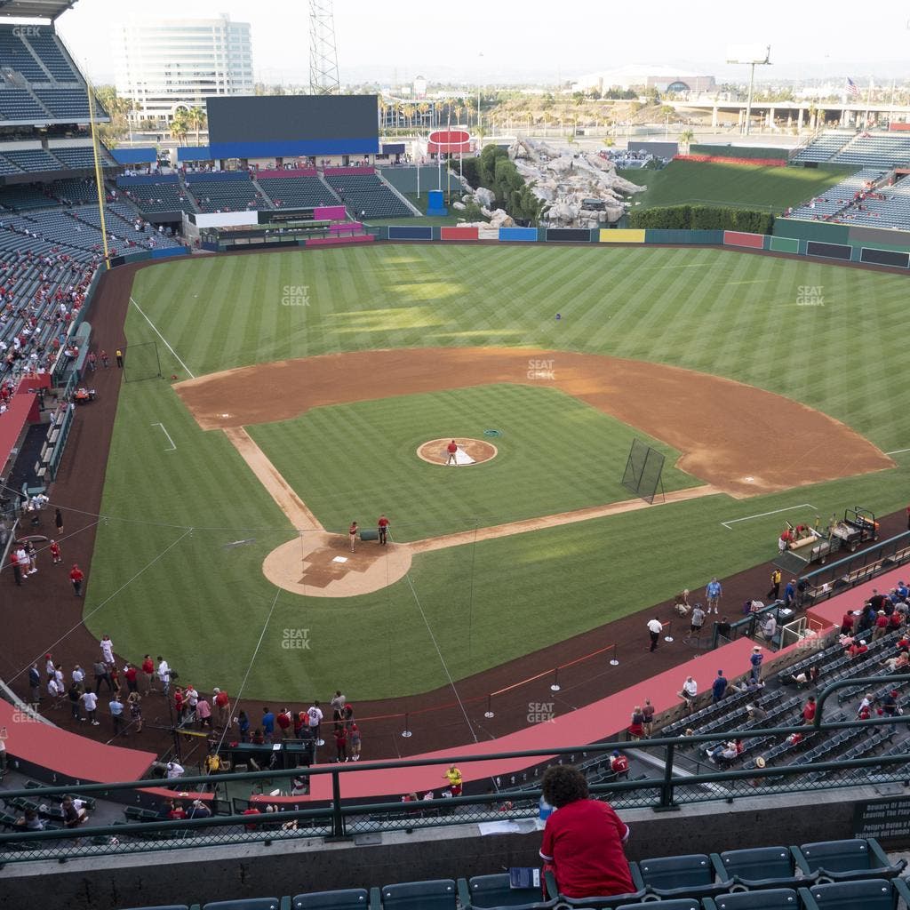 Angel Stadium - Section 421 Seat View