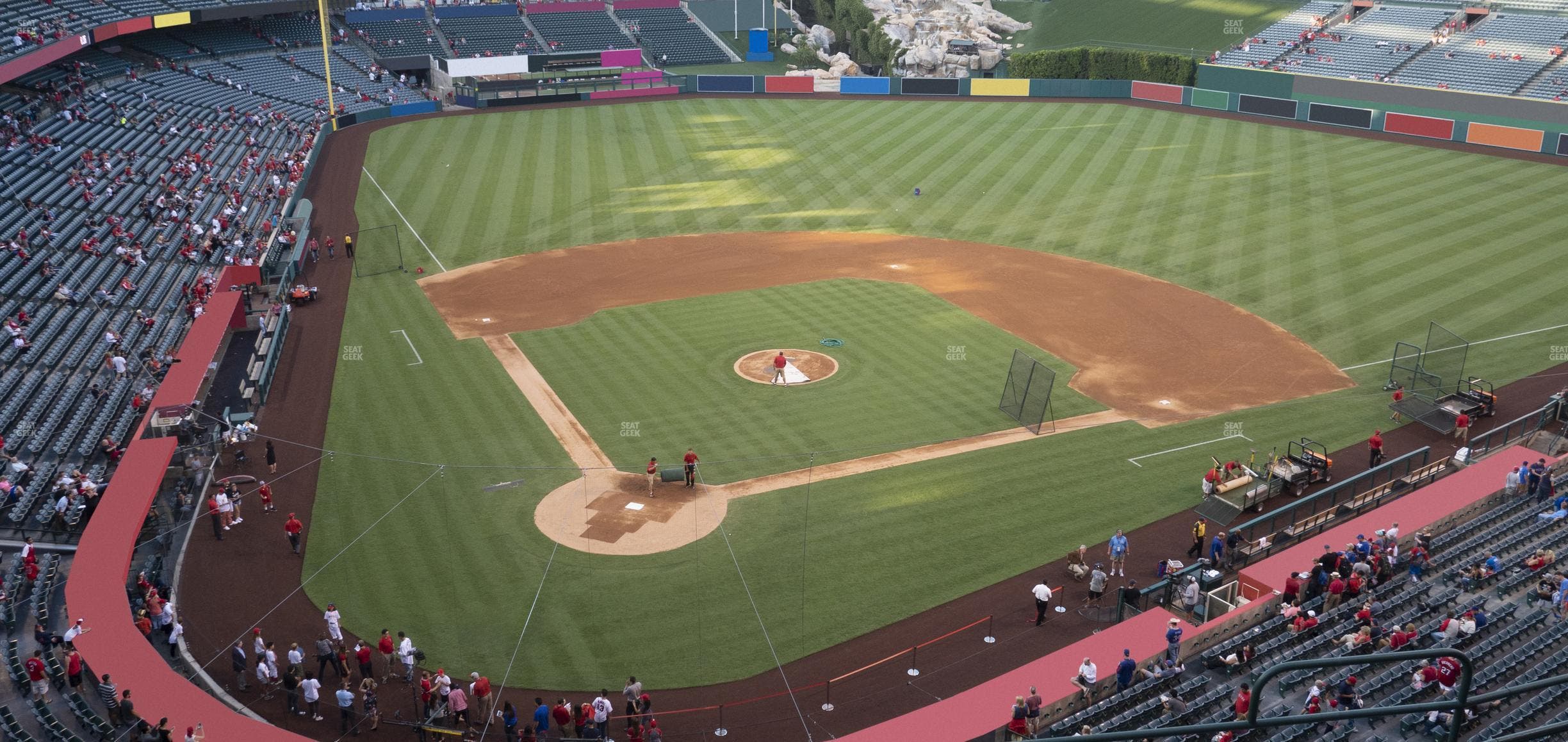 Angel Stadium - Section 421 Seat View