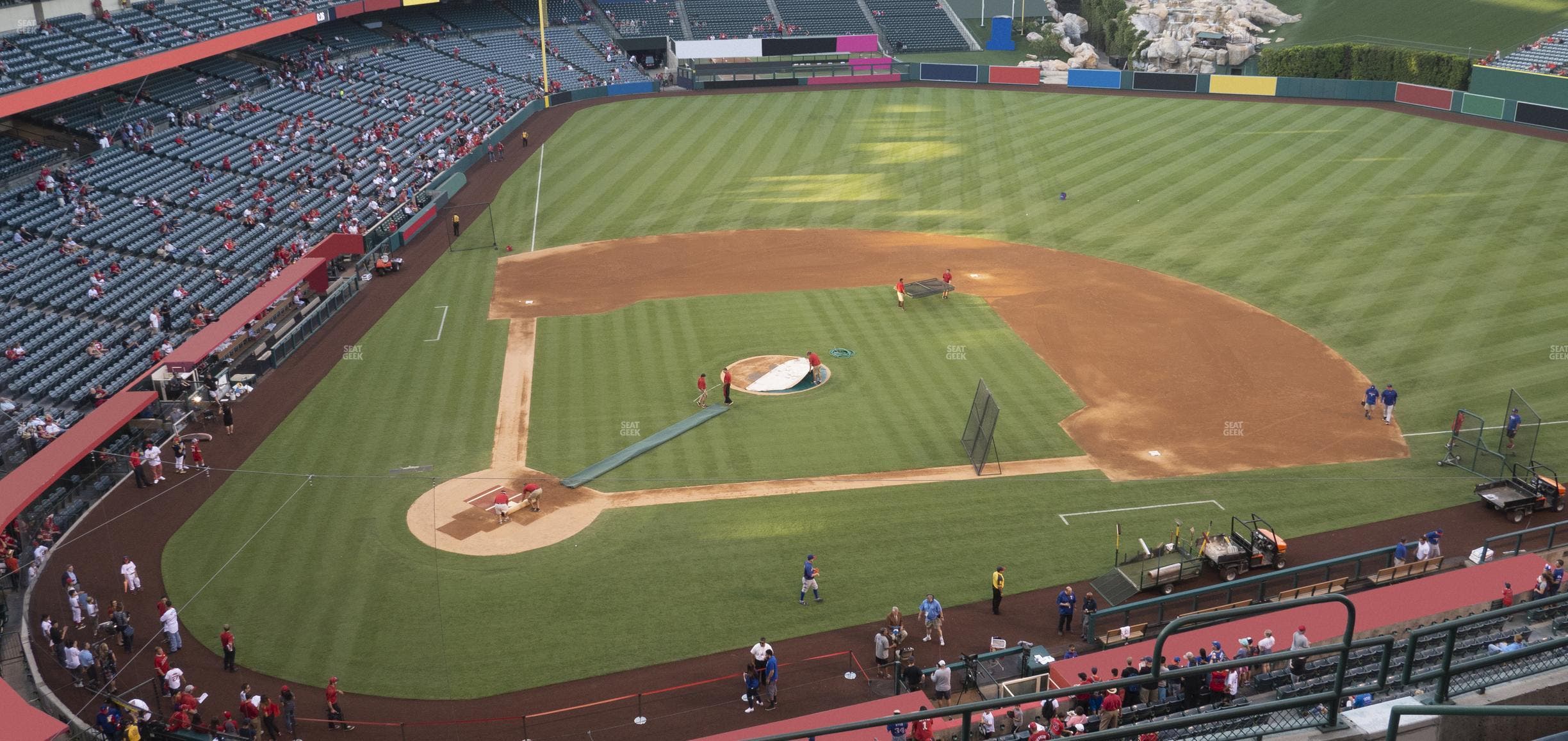 Angel Stadium - Section 423 Seat View