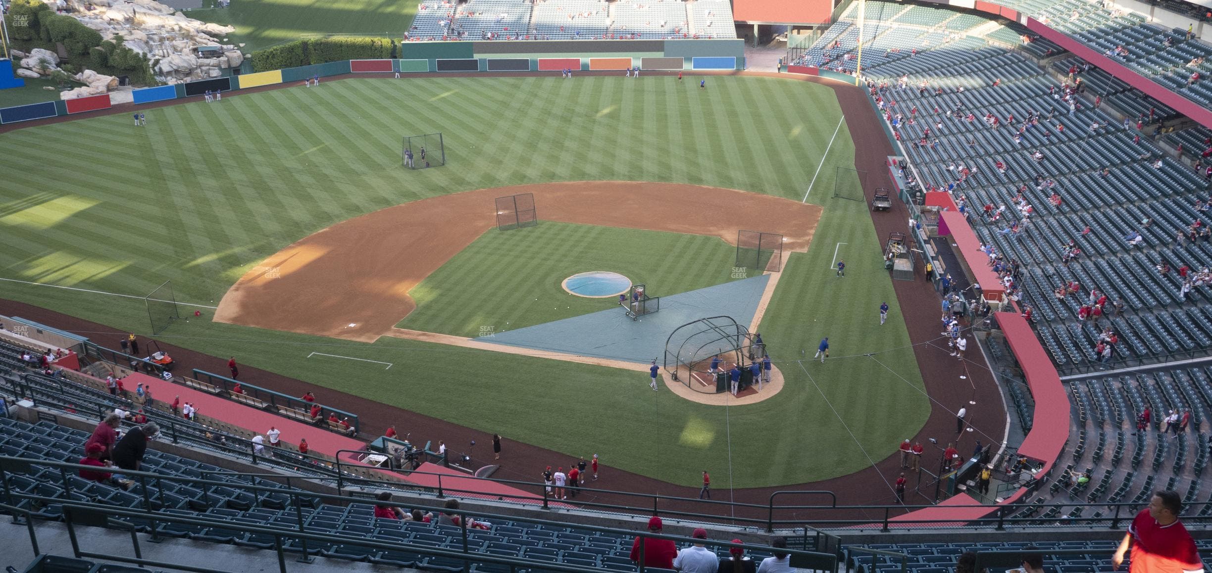 Angel Stadium - Section 517 Seat View