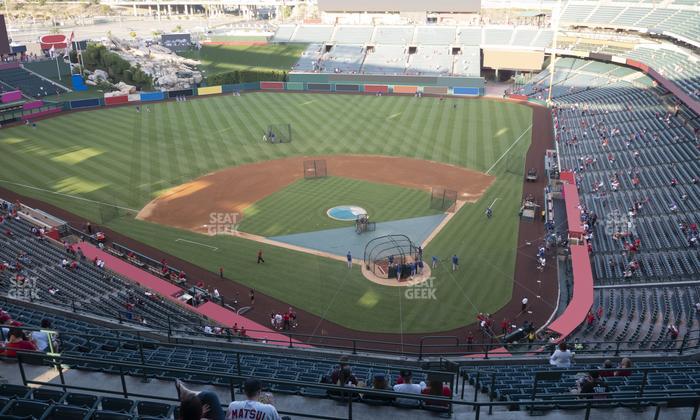 Angel Stadium - Section 518 Seat View