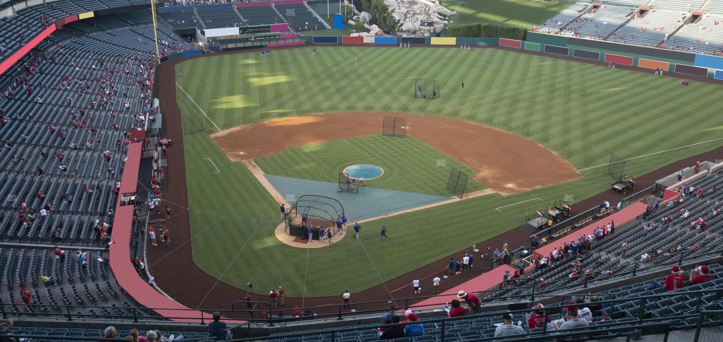 Angel Stadium - Section 523 Seat View