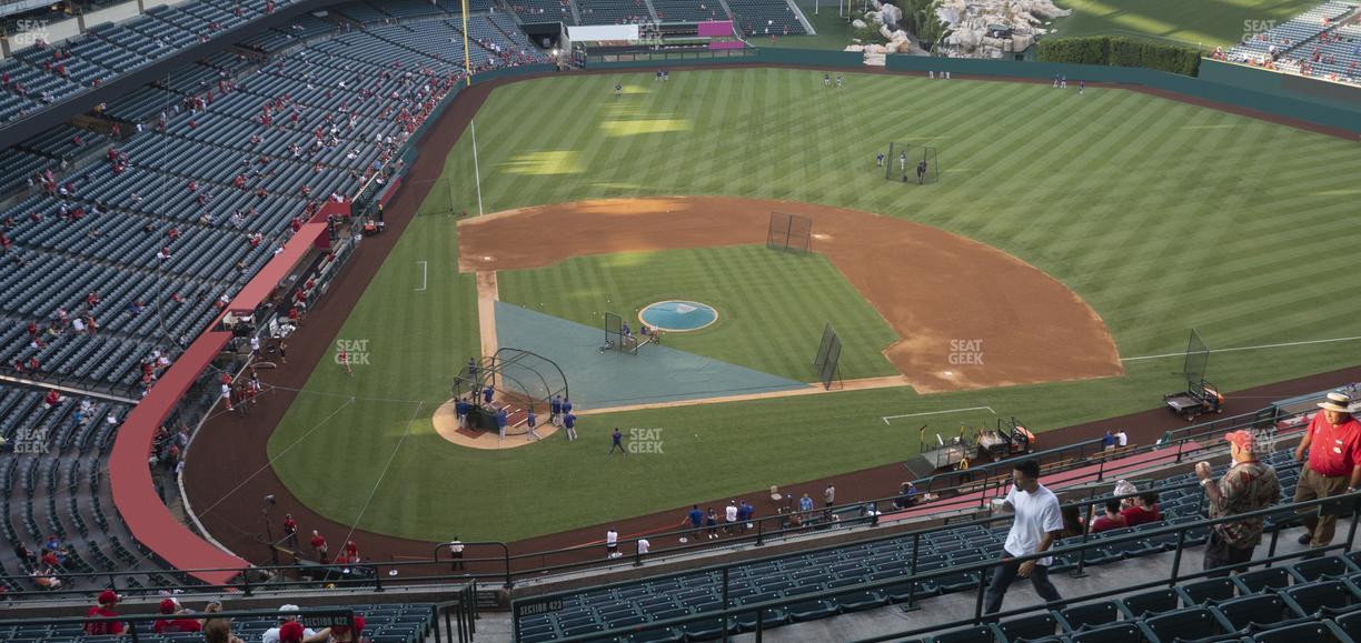 Angel Stadium - Section 525 Seat View