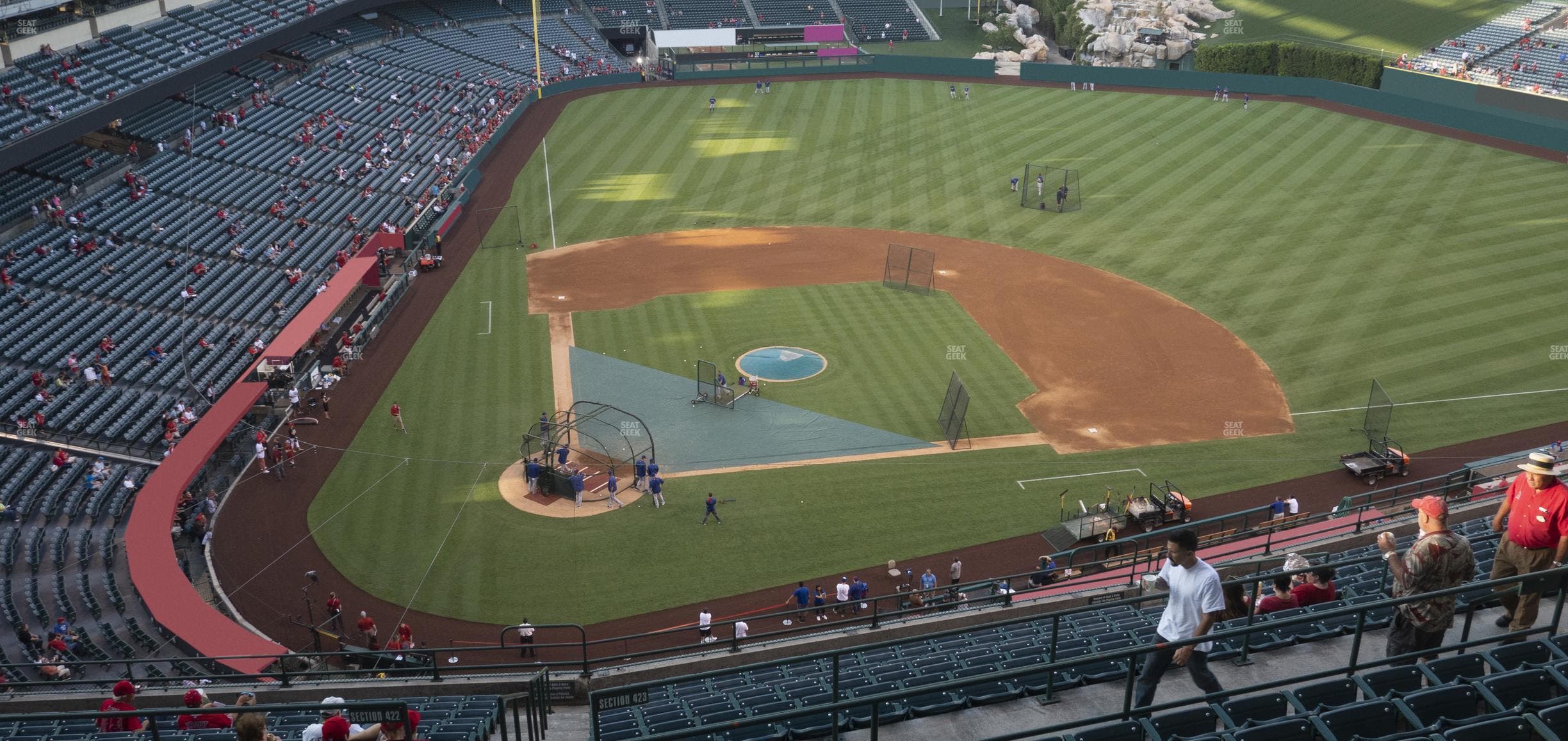 Angel Stadium - Section 525 Seat View