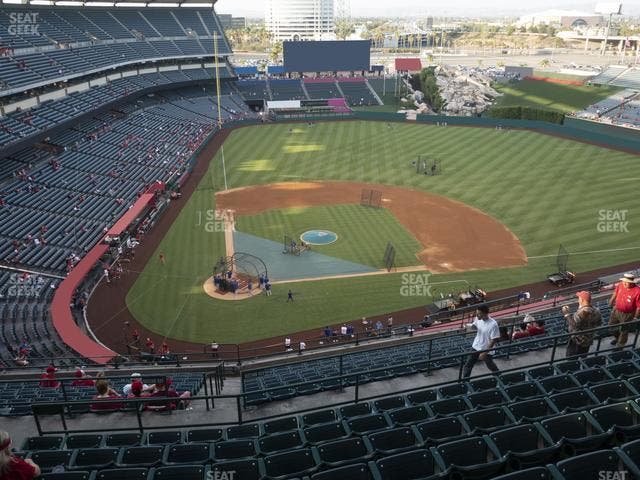 Angel Stadium - Section 525 Seat View