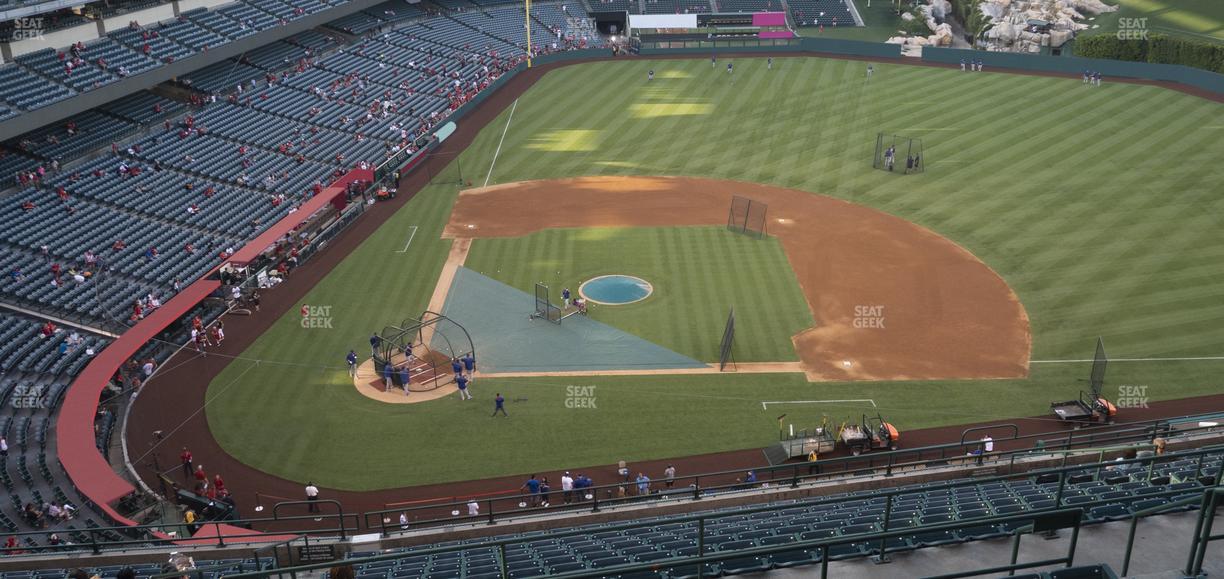 Angel Stadium - Section 526 Seat View