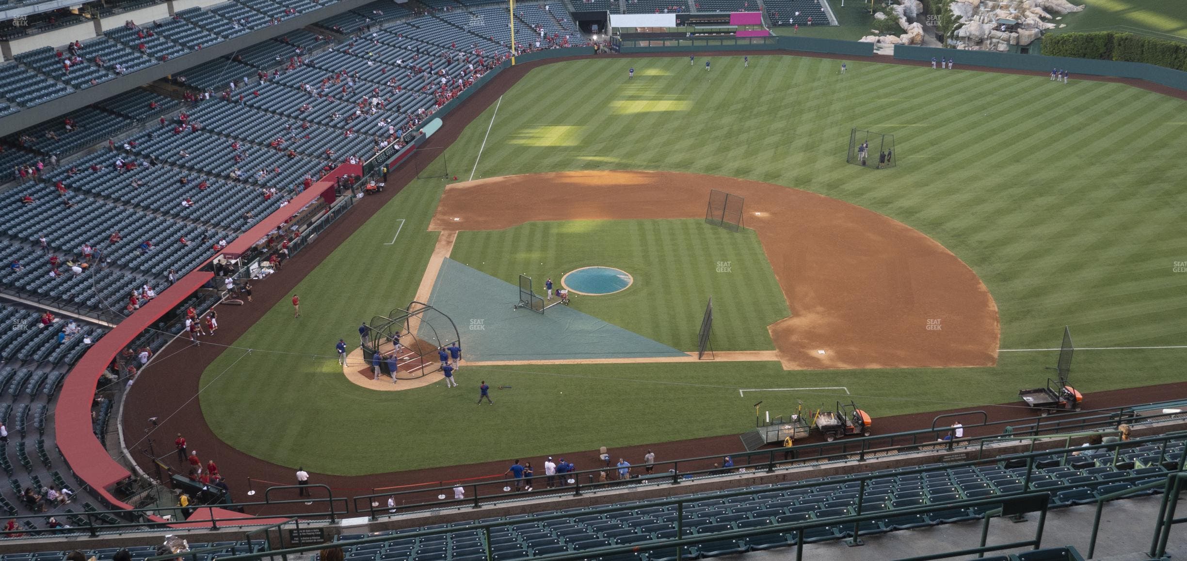Angel Stadium - Section 526 Seat View