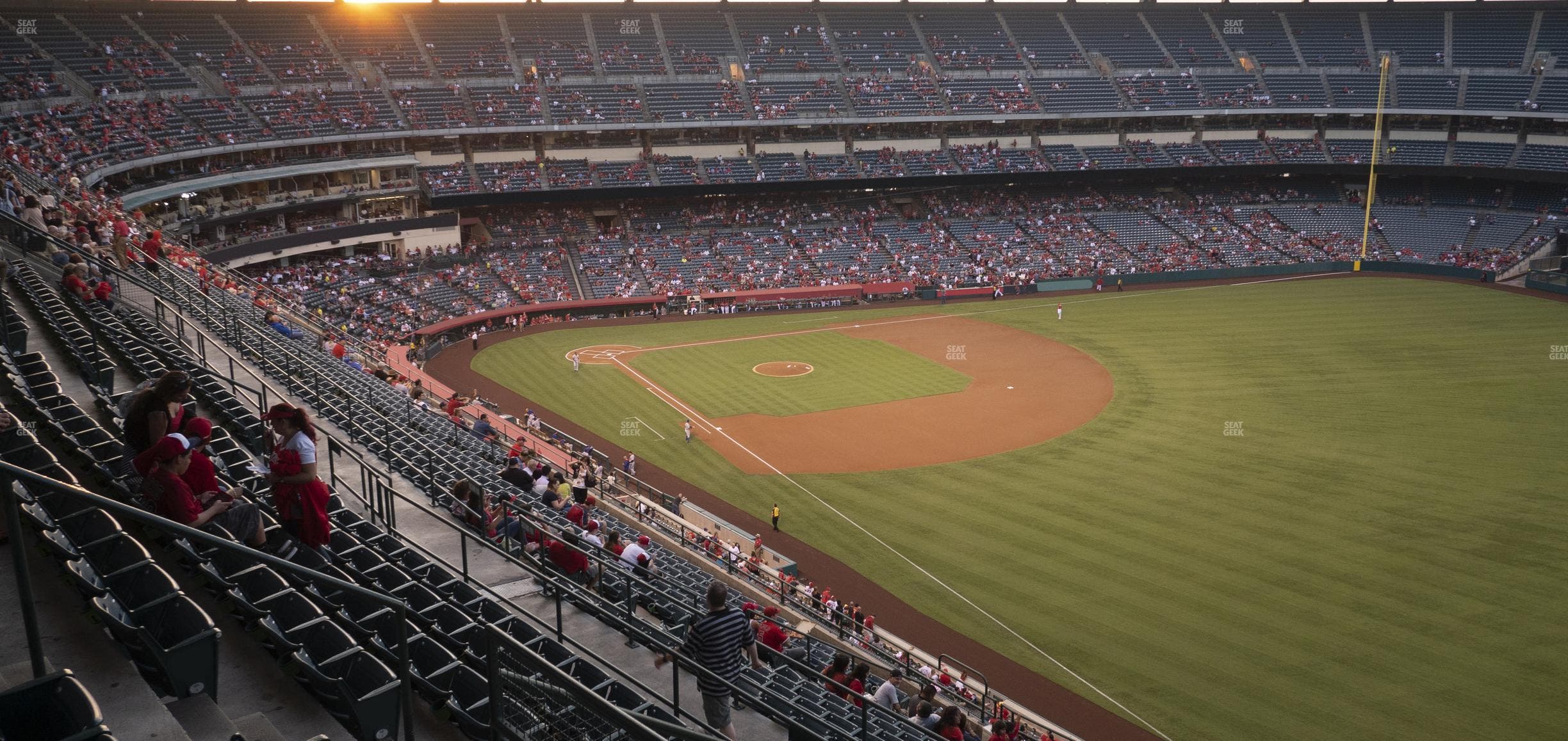 Angel Stadium - Section 535 Seat View