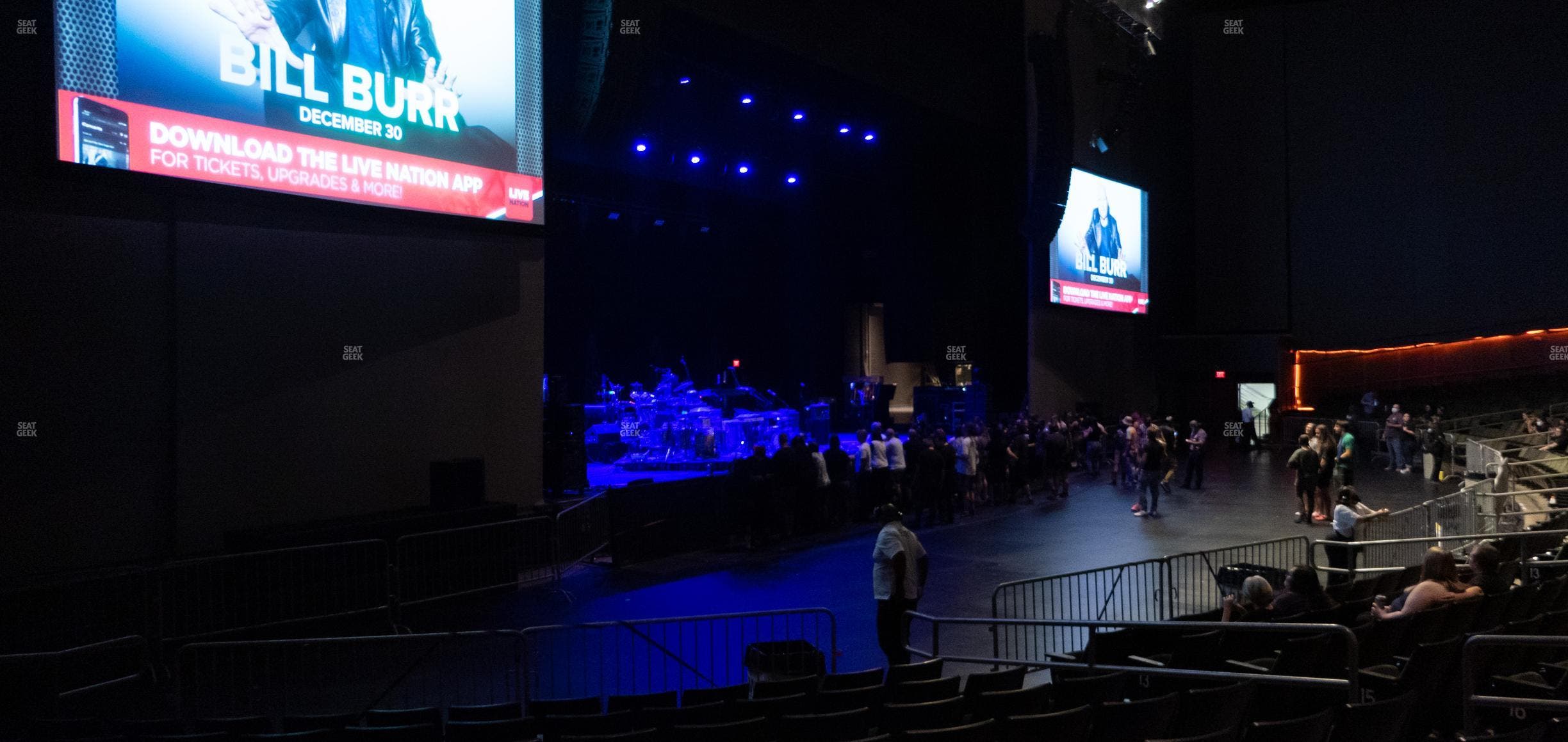 Arizona Financial Theatre - Section Main Floor 7 Seat View