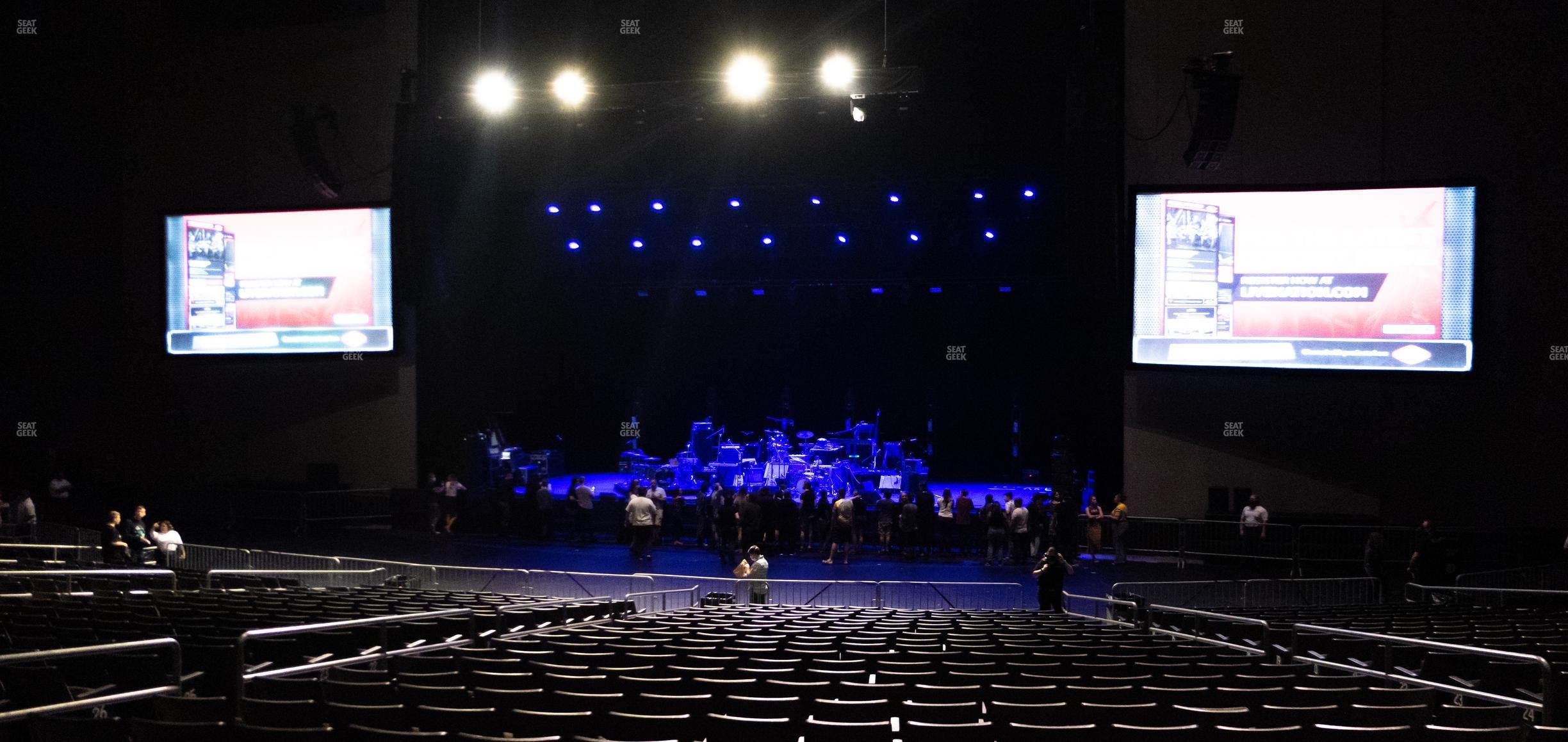 Arizona Financial Theatre - Section Main Floor Wc 3 Seat View