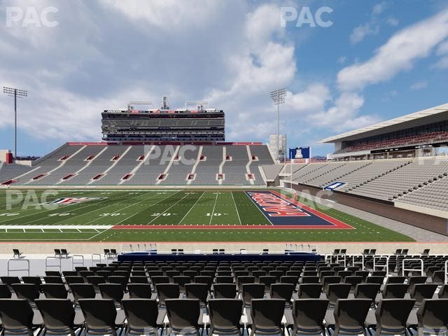 Arizona Stadium - Section 1 Seat View