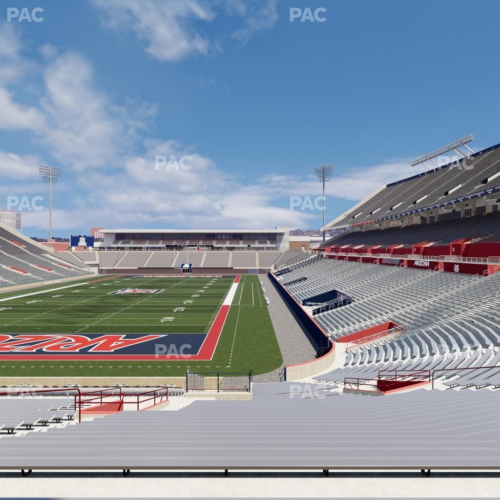 Arizona Stadium - Section 10 Seat View