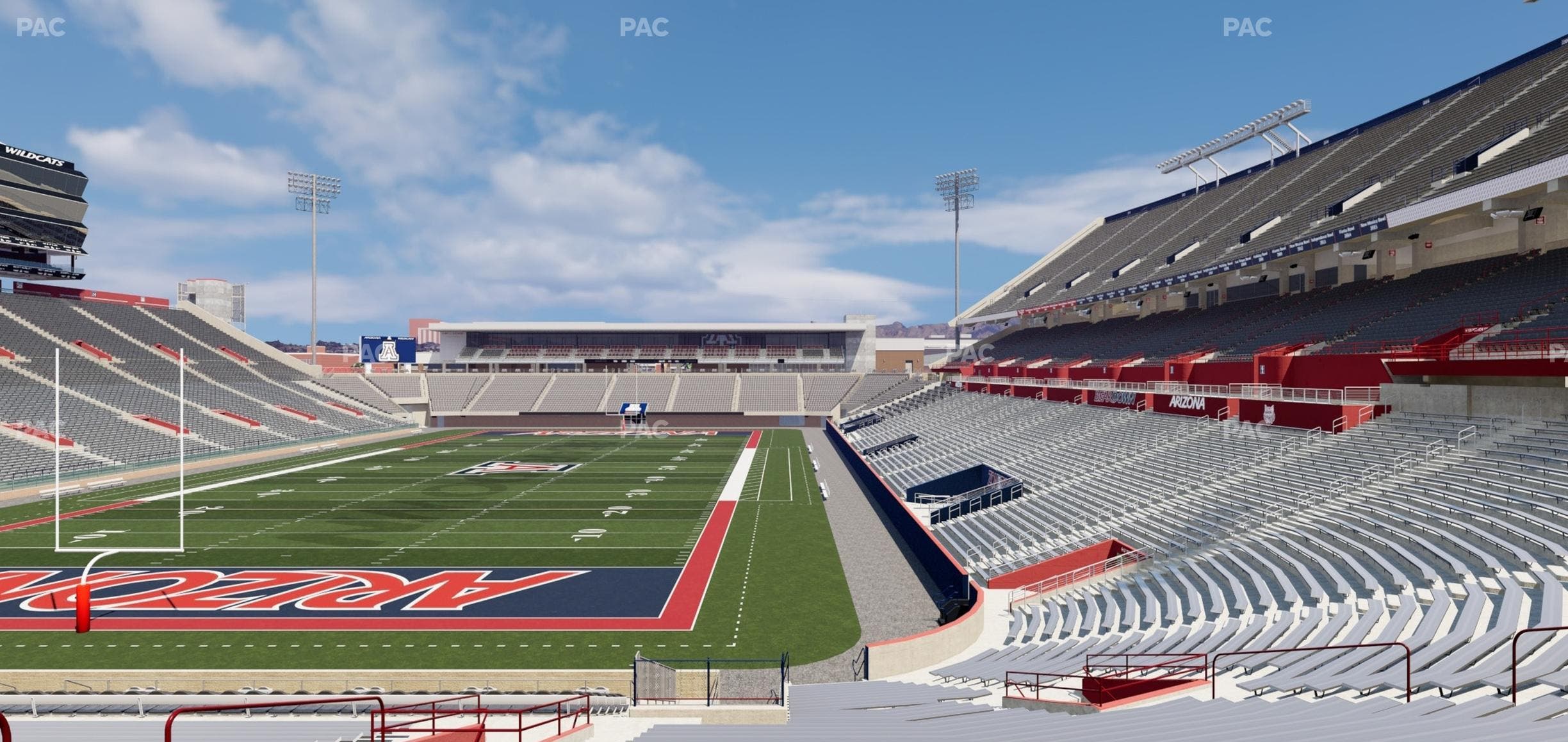 Arizona Stadium - Section 10 Seat View