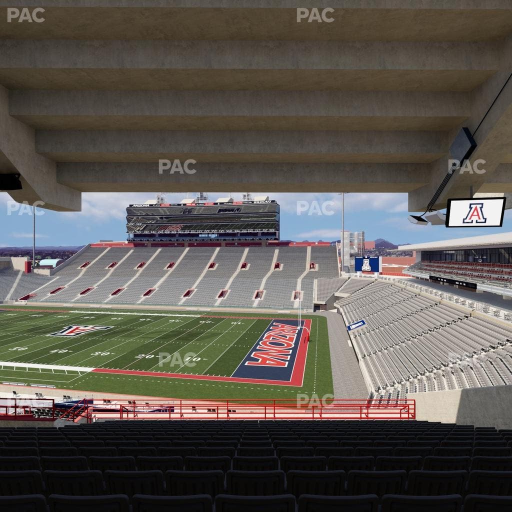 Arizona Stadium - Section 101 Seat View