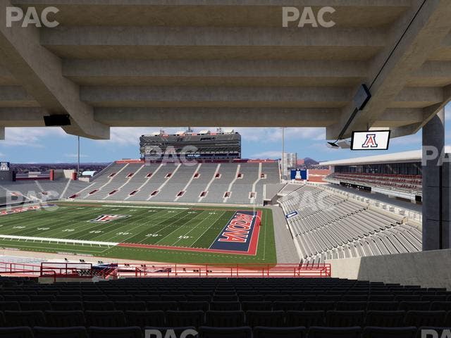 Arizona Stadium - Section 101 Seat View