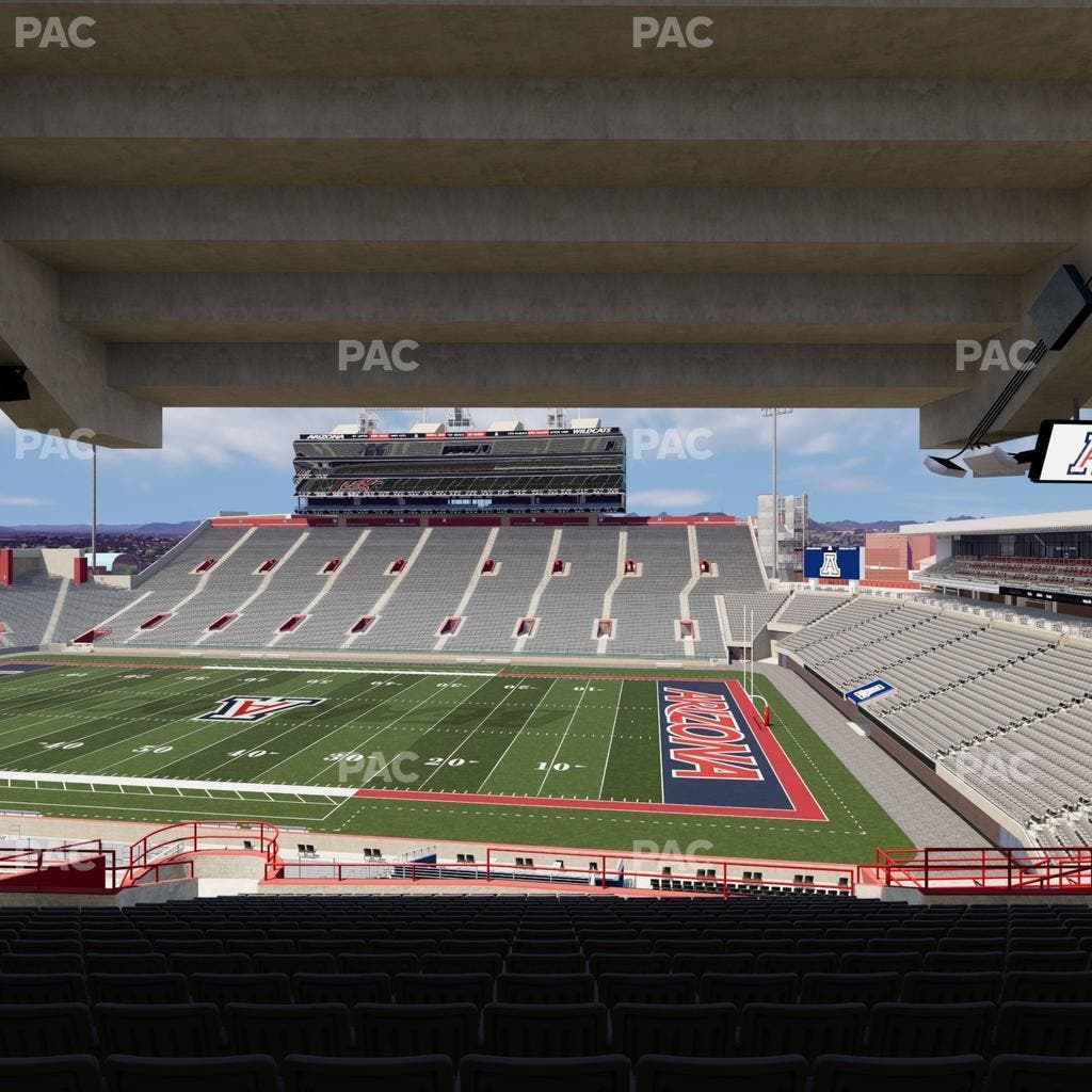 Arizona Stadium - Section 102 Seat View