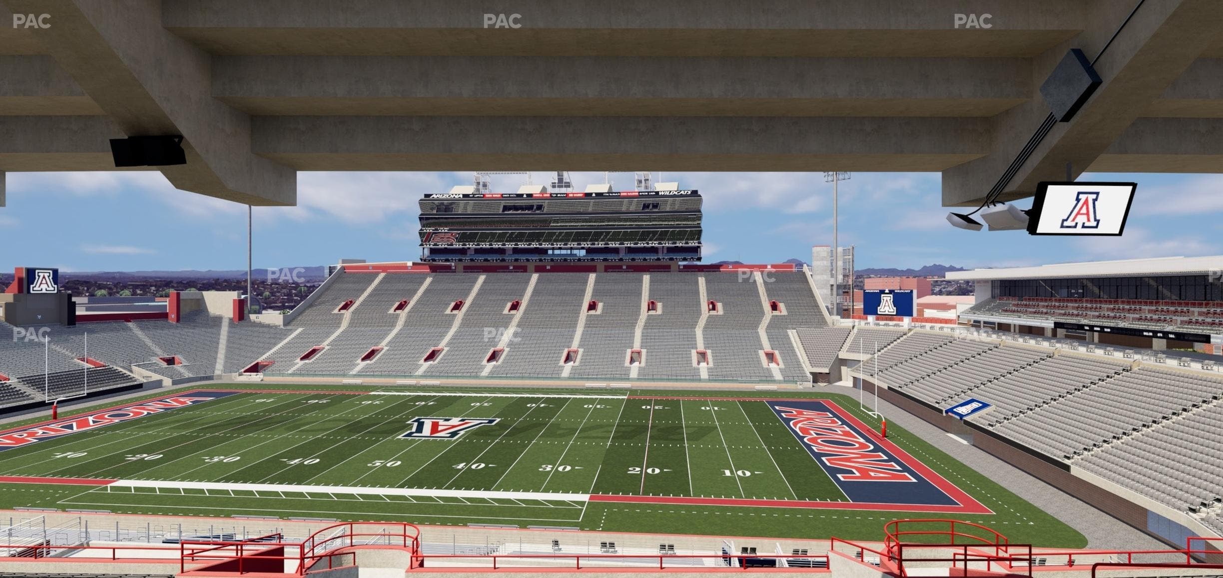 Arizona Stadium - Section 103 Seat View